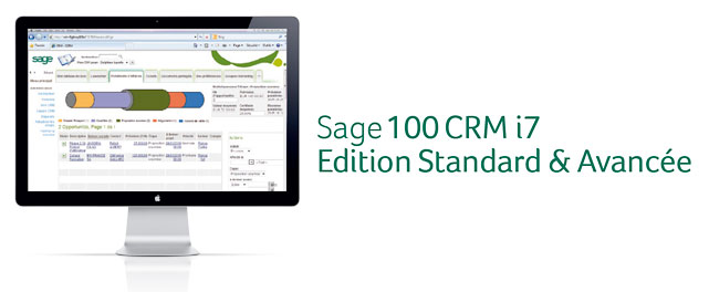 Sage CRM Standard et avancée